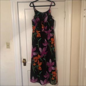 Floral maxi length dress | Lane Bryant 18/20